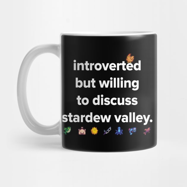 introverted but willing to discuss Stardew Valley by Madelyn_Frere